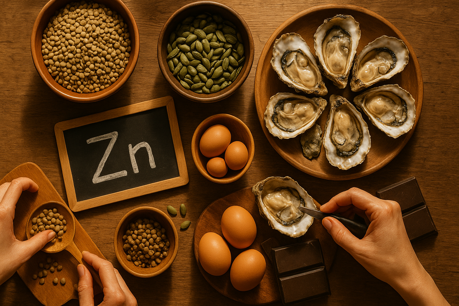 aliments riches en zinc