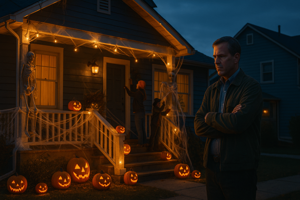 decoration halloween france