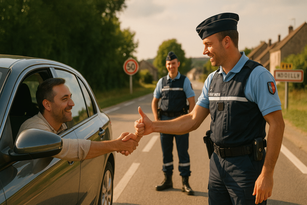 gendarmes felic itent conducteurs vitesse