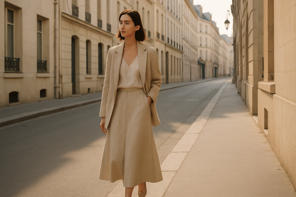 mode minimaliste francais