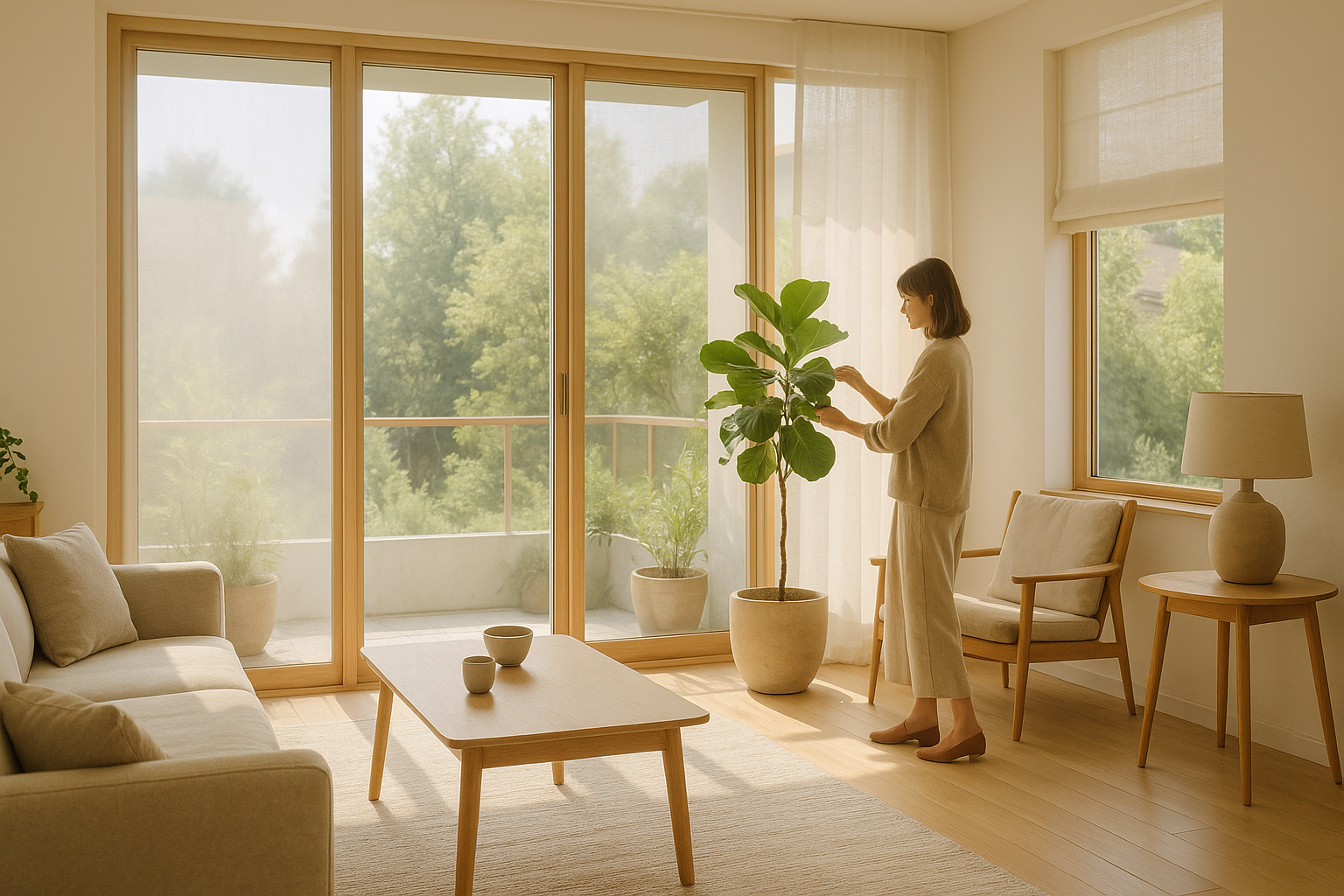 tendance fenetres sans rideaux 2025