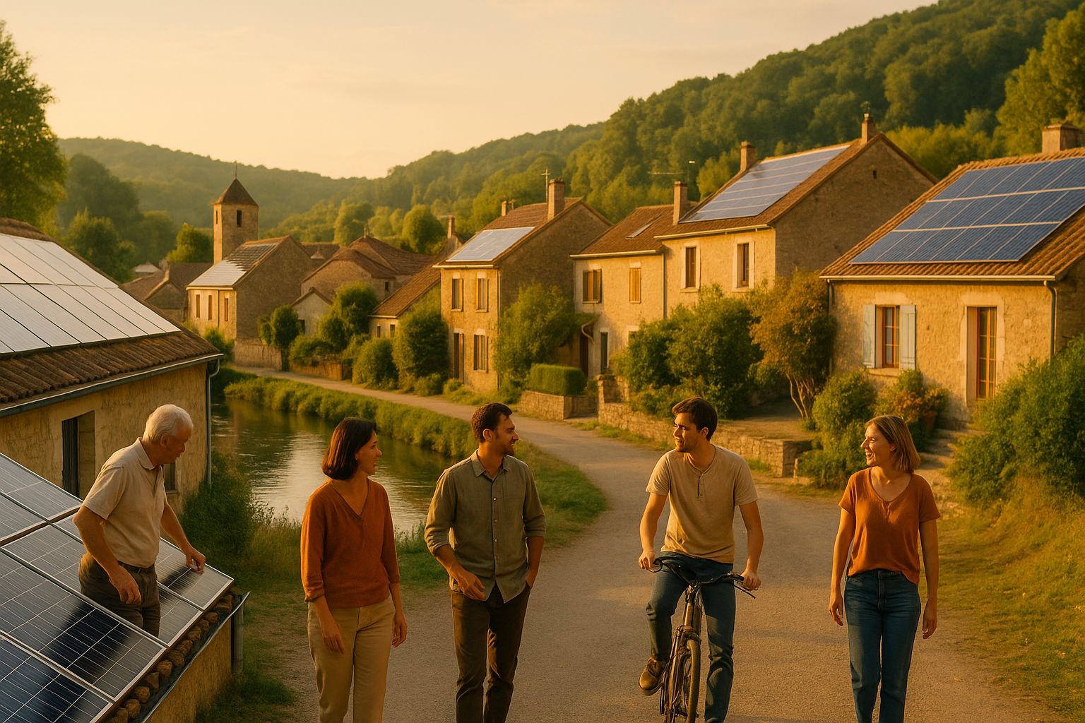 villages solaires france