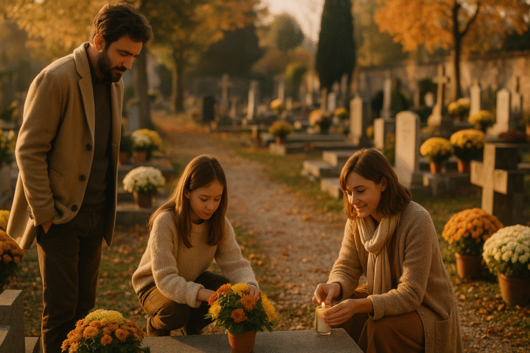 Toussaint rituels France