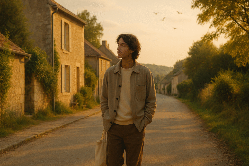 flanerie France marche lente